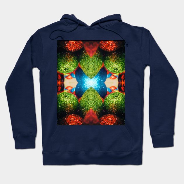 Christmas Ornament Kaleidoscope Hoodie by mtndew3301@gmail.com